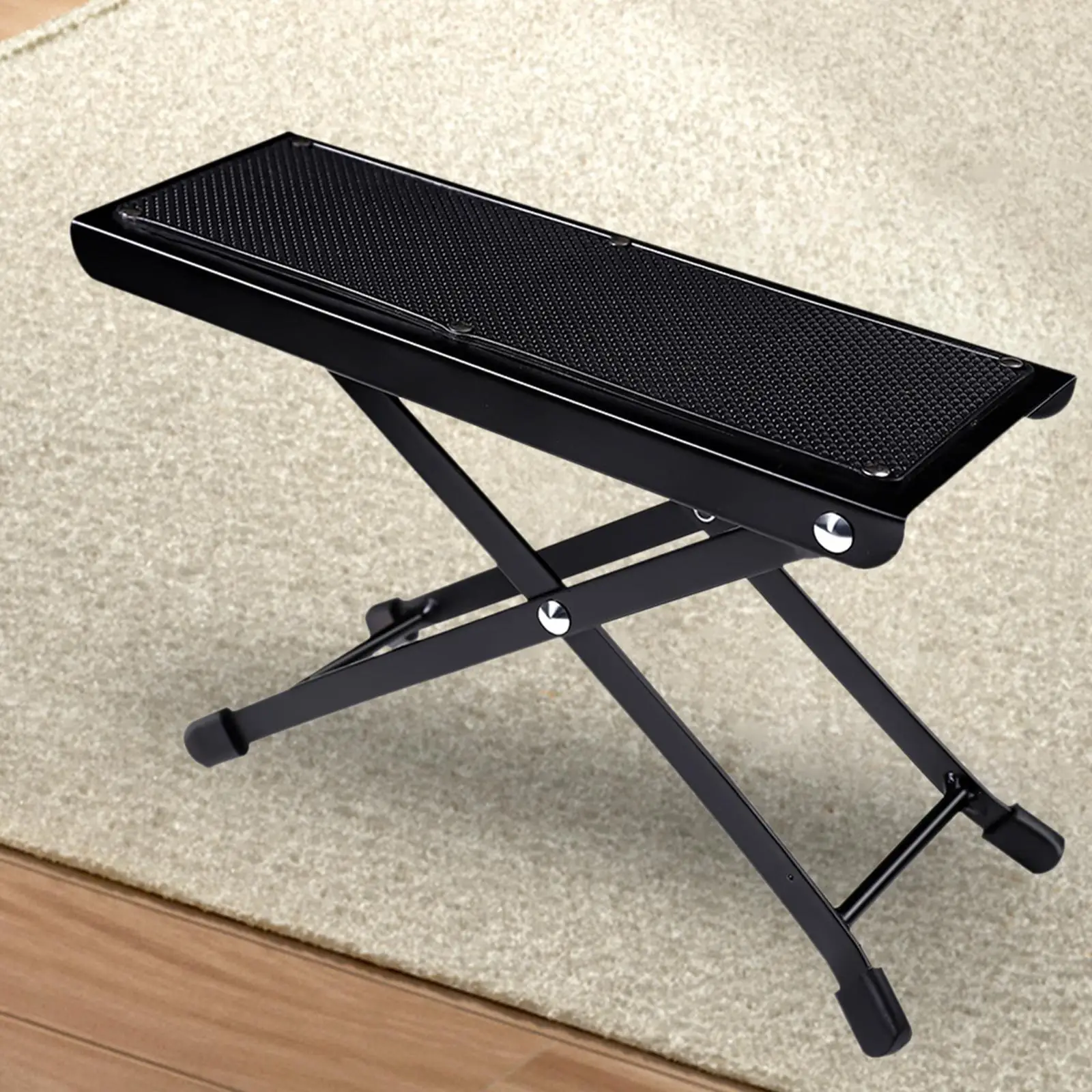 Pedicure Foot Rest Durable Folding Guitar Footstool for Home Nail Technician