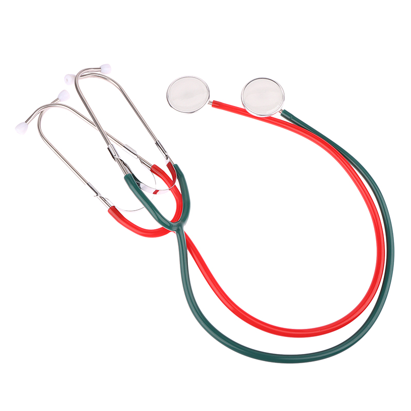 Portable Double Head Stethoscope Professional Cardiology Doctor Medical Equipment Student Vet Nurse Device