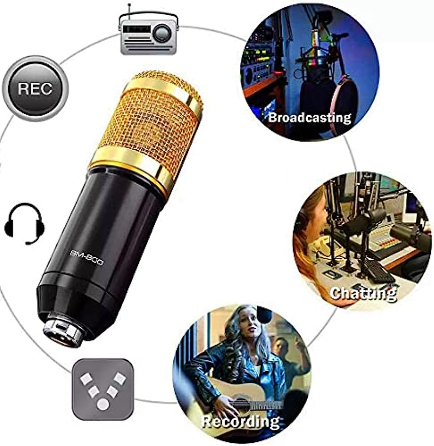 Title 5, Podcast Equipment Bundle, BM-800 Podcast Microp...