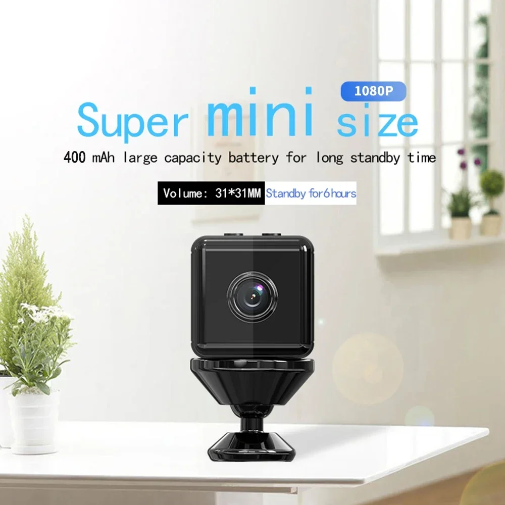 Description Picture 2 of itemPEGATAH Mini WIFI Camera 4K Full HD Home Security Camcorder Night Vision Micro Cam Motion Detection Video Remote Monitor