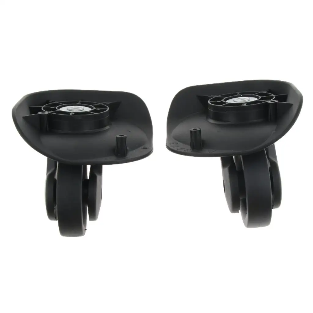 2 Pieces DIY Travel Luggage Left And Right Swivel Coaster Wheels A23-Size S