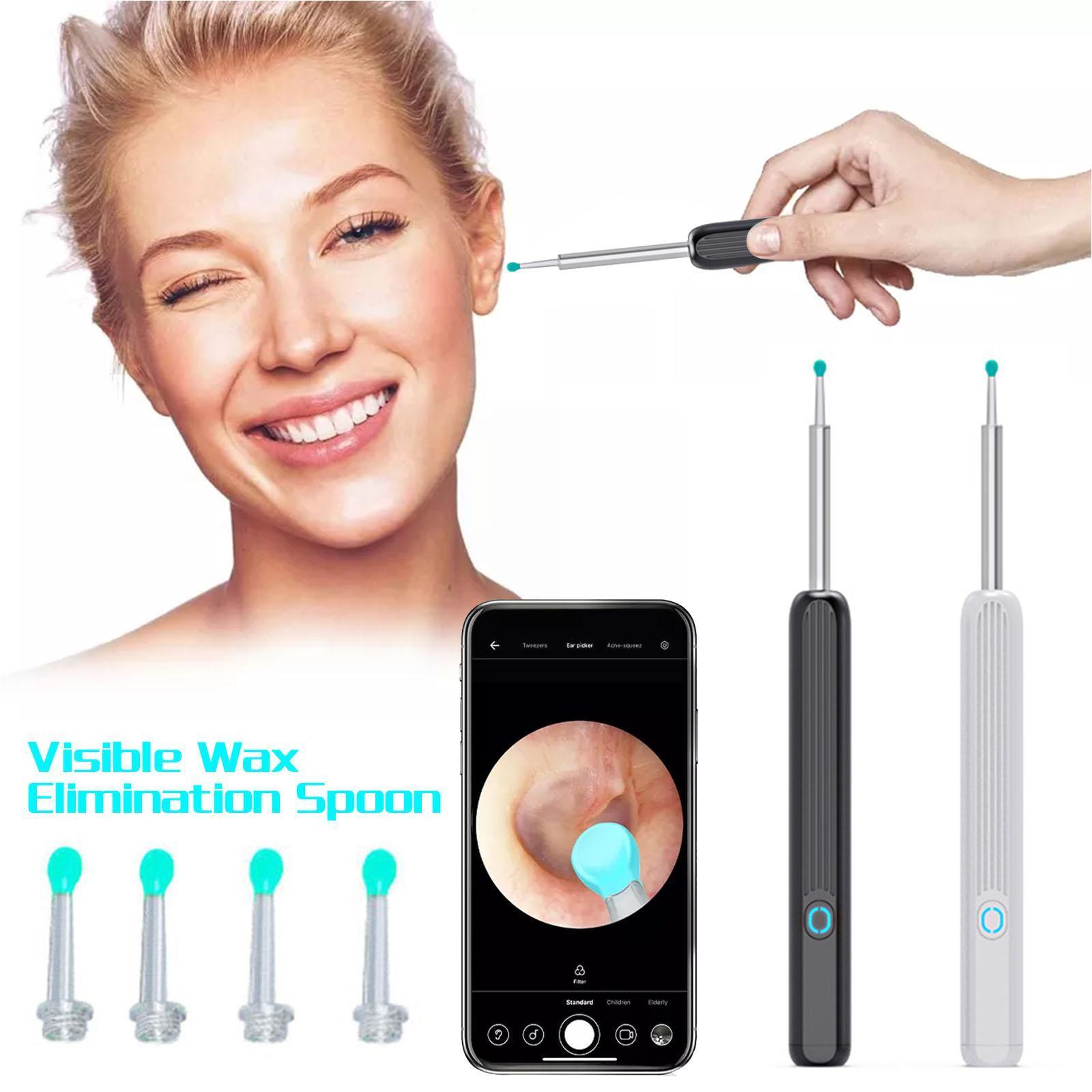 Best of Wi -Fi Visible Wax Elimination Spoon USB 1080P HD Load Otoscope Ear Cleaner Ear Wax Removal Tool Suitable For Android IOS P K5B8 Reviews & Tips