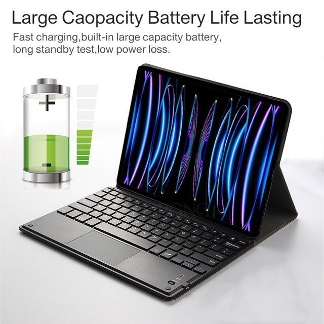 Touch Keyboard Case for Honor Pad X9 11.5 inch Pad X8a