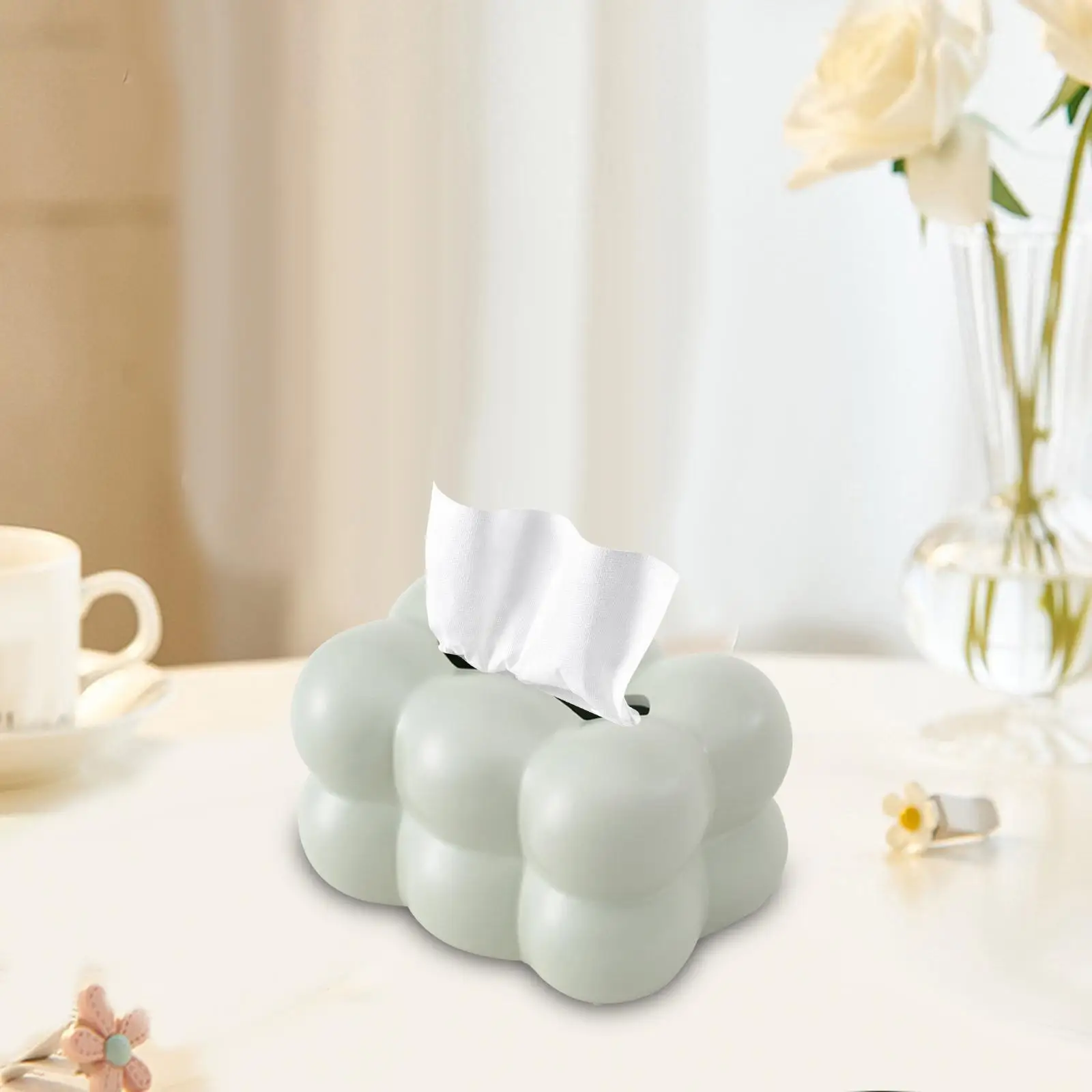 Chic Facial Tissue Box Napkin Case Holder Dispenser Storage Box for Living Room Home Table Hotel Decor