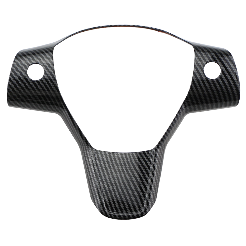 Carbon Faser Auto Lenkrad Tasten Panel Aufkleber Trim Abdeckung für Tesla Modell 3 2016-2022 Modell Y 2019-2022 Zubehör – Detail 6