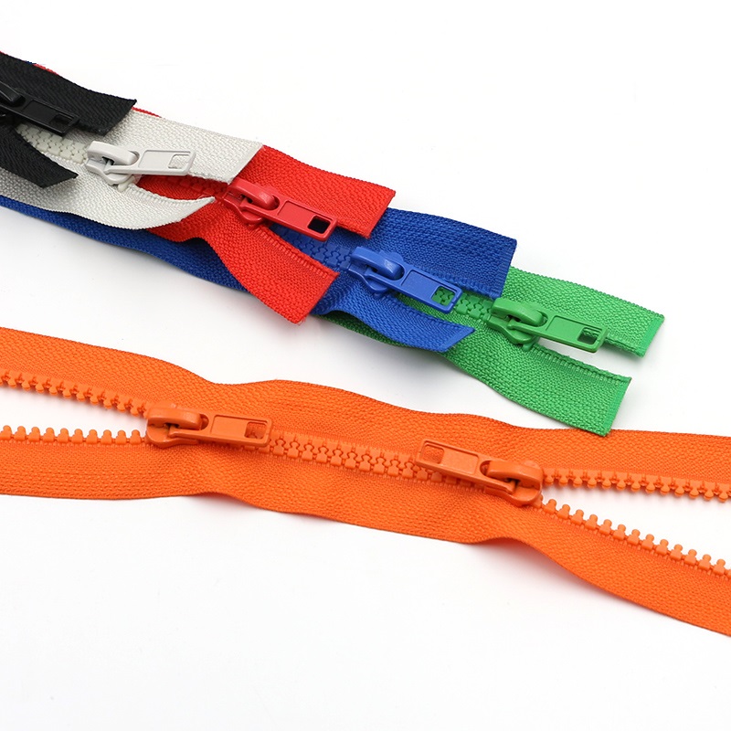 Description Picture 6 of item5# Resin Zippers double slider Open ended zipper for Sleeping Bags Sofa Garments Craft Sewing L: 50/60/70/80/100/150/200cm200cm