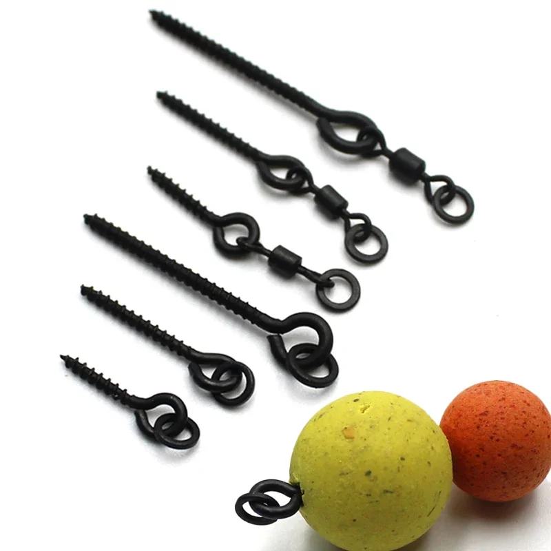 Karpfen Angeln Zubehör Pop Up Boilies Köder Schraube Wirbel Für Angelhaken Köder Casting Ronnie Karpfen Rigs Tackle Ausrüstung – Detail 1