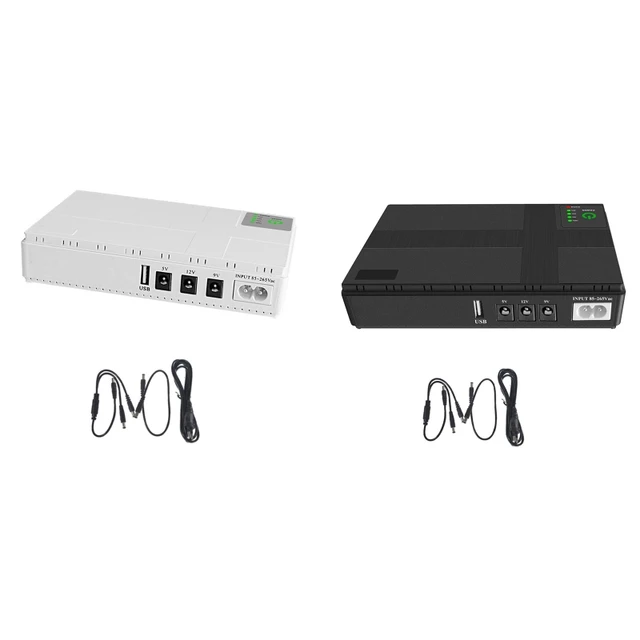 8800mAh Mini Portable UPS 5V/9V/12V Uninterruptible Power Supply For WiFi  Router Large Capacity Backup Power Adapter - AliExpress