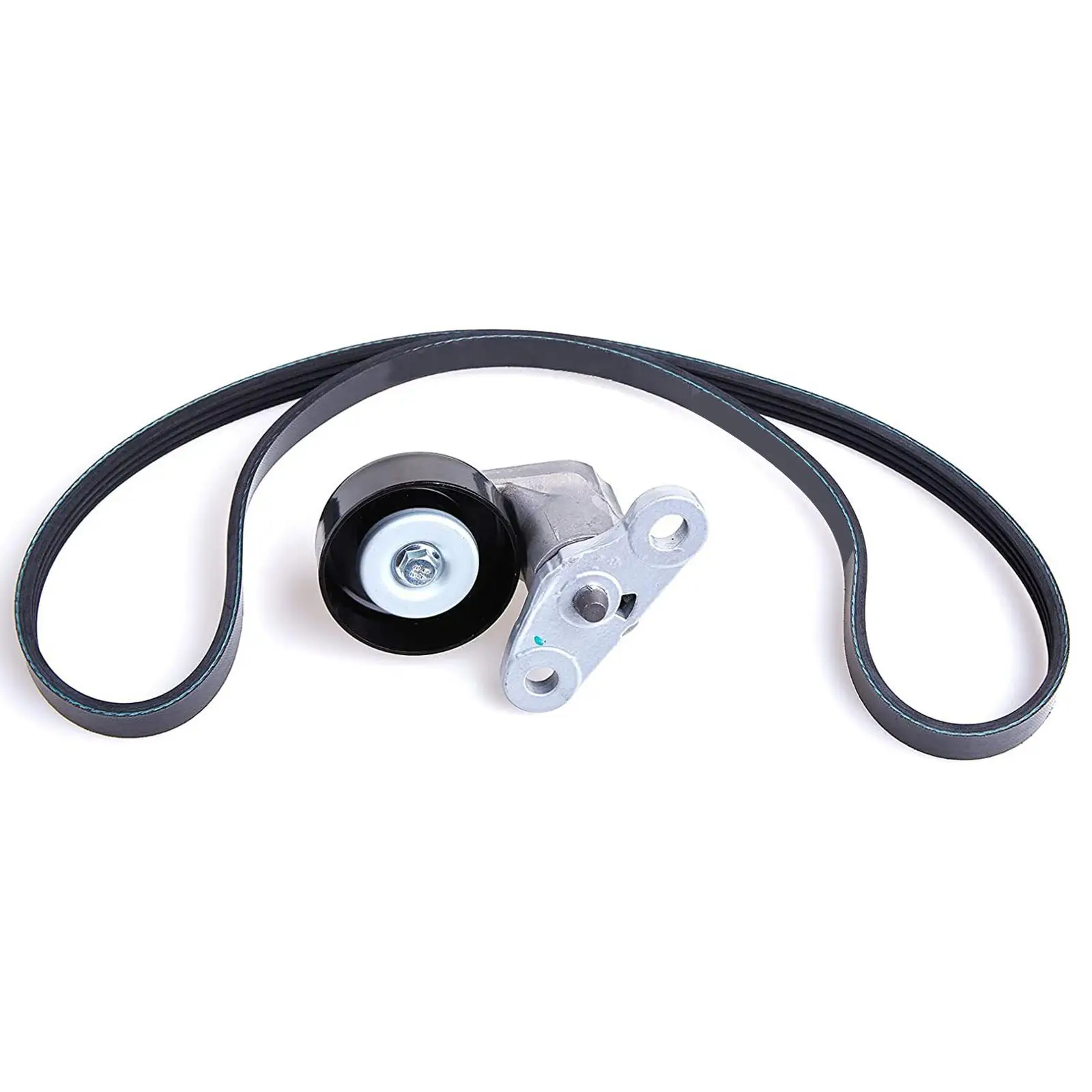 Serpentine Drive Belt Tensioner Kit for Chevrolet Express 1500 2500 3500 Accessories Easily to Install Durable