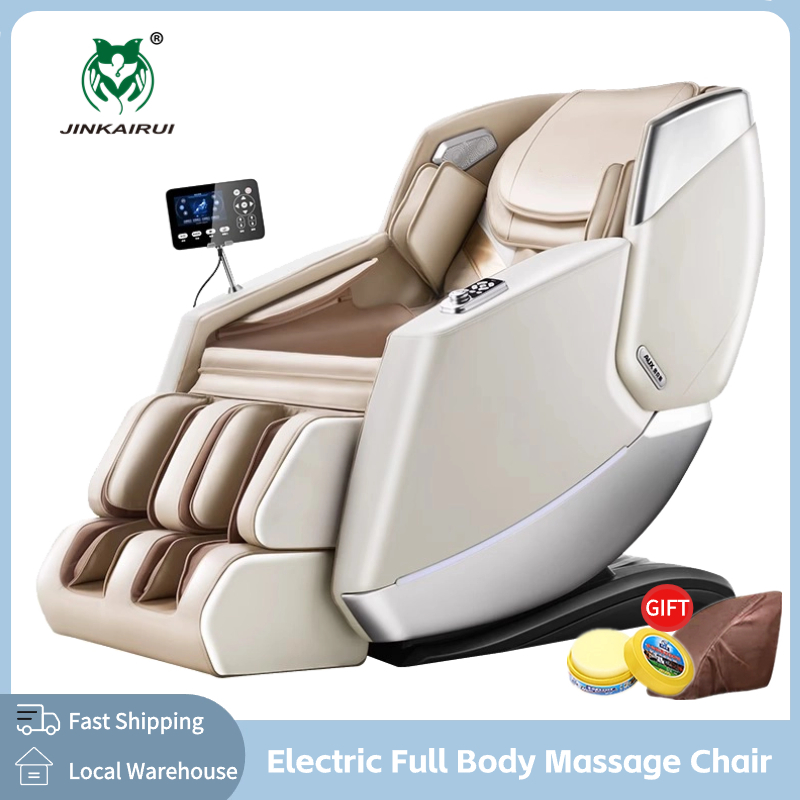 Best of JKR Newest Massage Chair 3D Flexible Movement Extended SL Double Track Zero Gravity Full Body Airbag Wrapped Relaxation Sofa Reviews & Tips