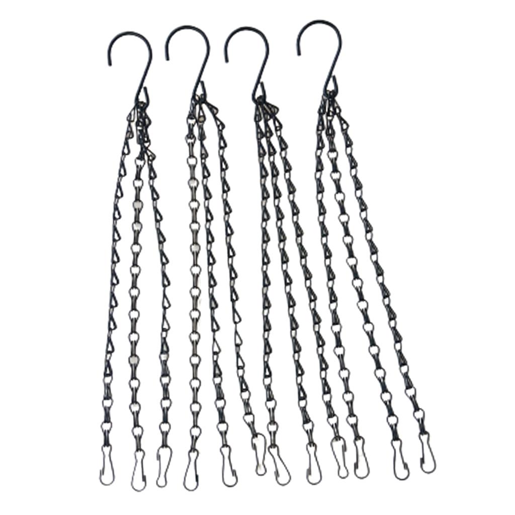 Description Picture 2 of itemHeavy Duty Hanging Flower Basket Planter Pot Replacement Chain Hanger Hooks