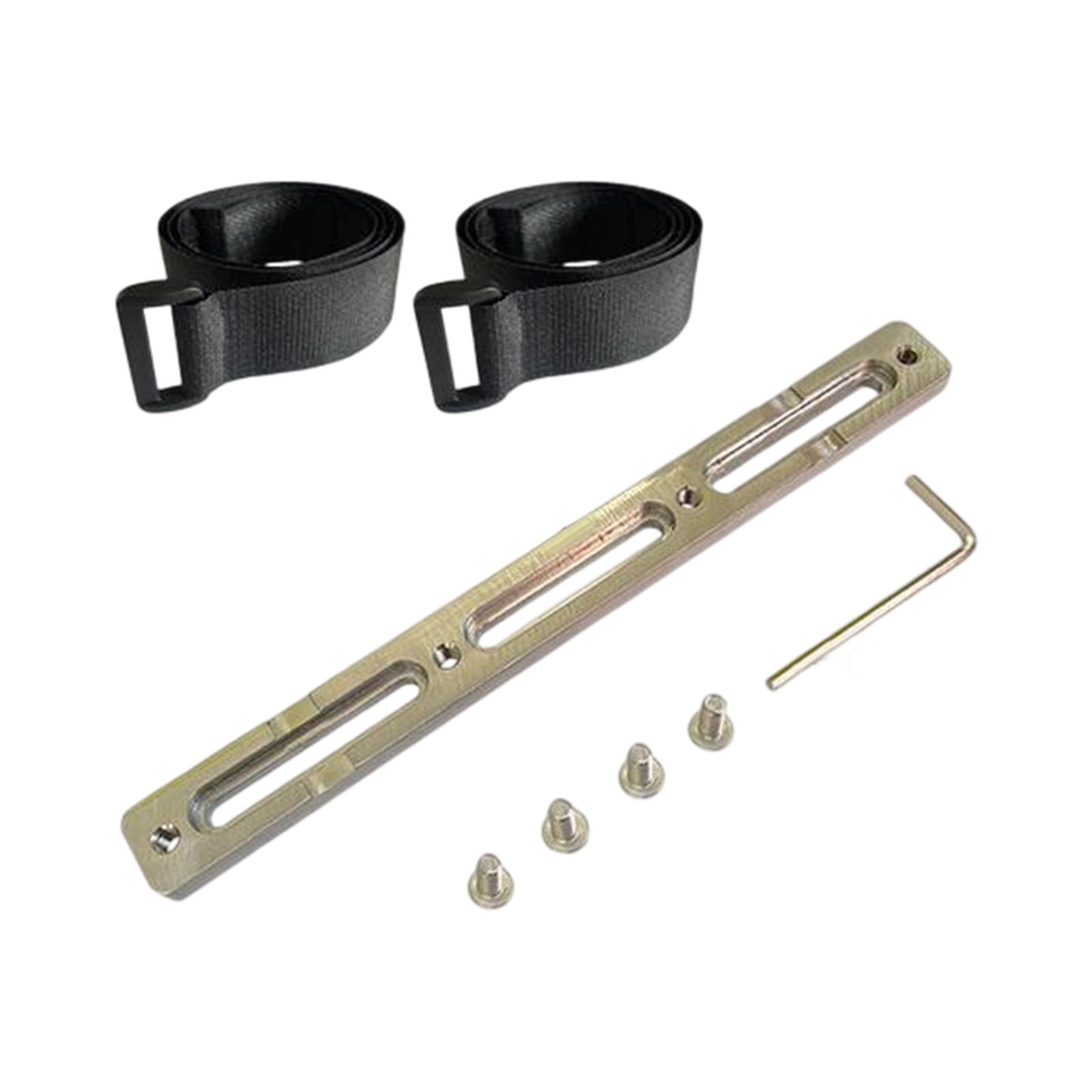 Bracket Mount Adapter with Screws and Wrench Water Bottle Holder Conversion Tool Aluminum for Electric Bike Mountain Bikes