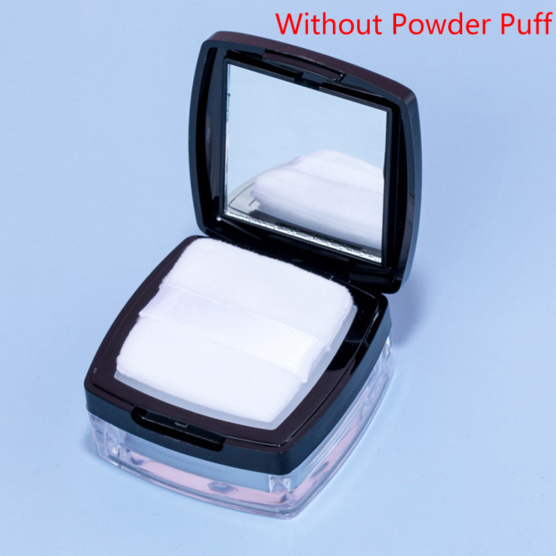 Description Picture 5 of item6g Plastic Loose Powder Jar With Sifter Empty Cosmetic Container Black Matte Cap Makeup Compact Portable Loose Powder Box