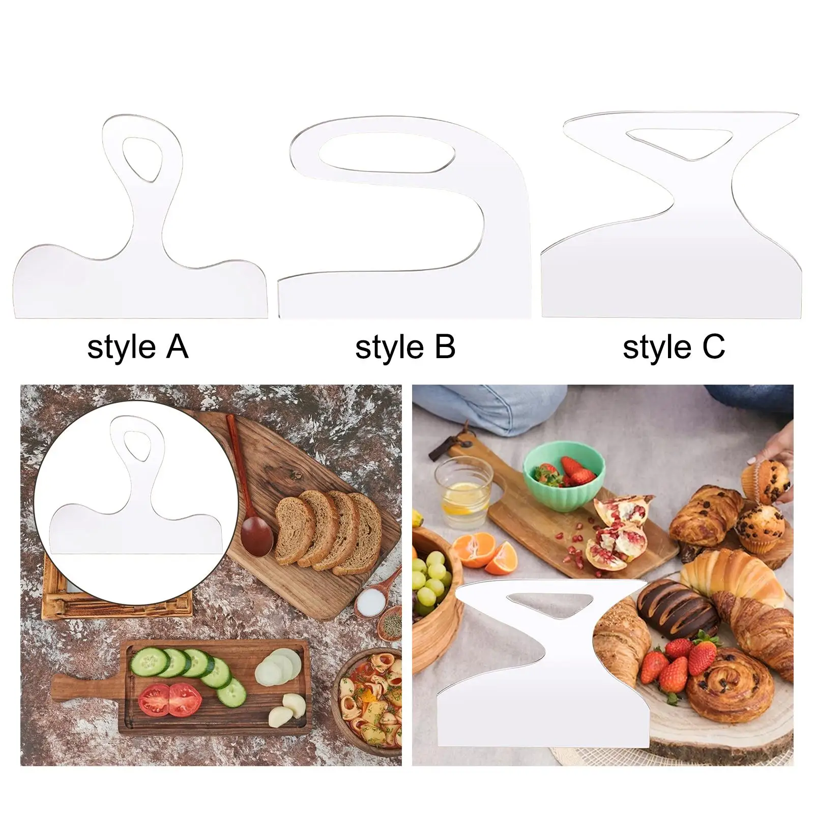 Board Handle Template Set Guide Tools Clear Cutting Board Router