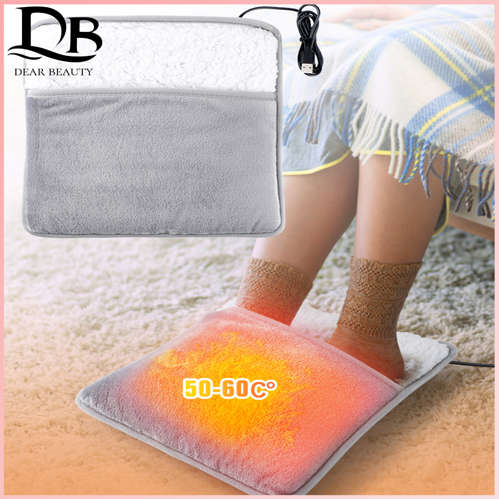 Best of Foot Warming Bag Massager Flannel Electric Warmers For Winter Office Home Electric Heating Shoes USB Direct Plug Household Care Reviews & Tips