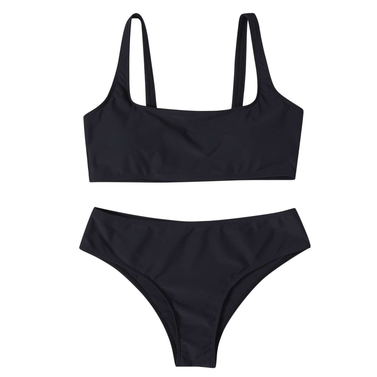 Isla Signature Girls Bikini In Black | vlr.eng.br