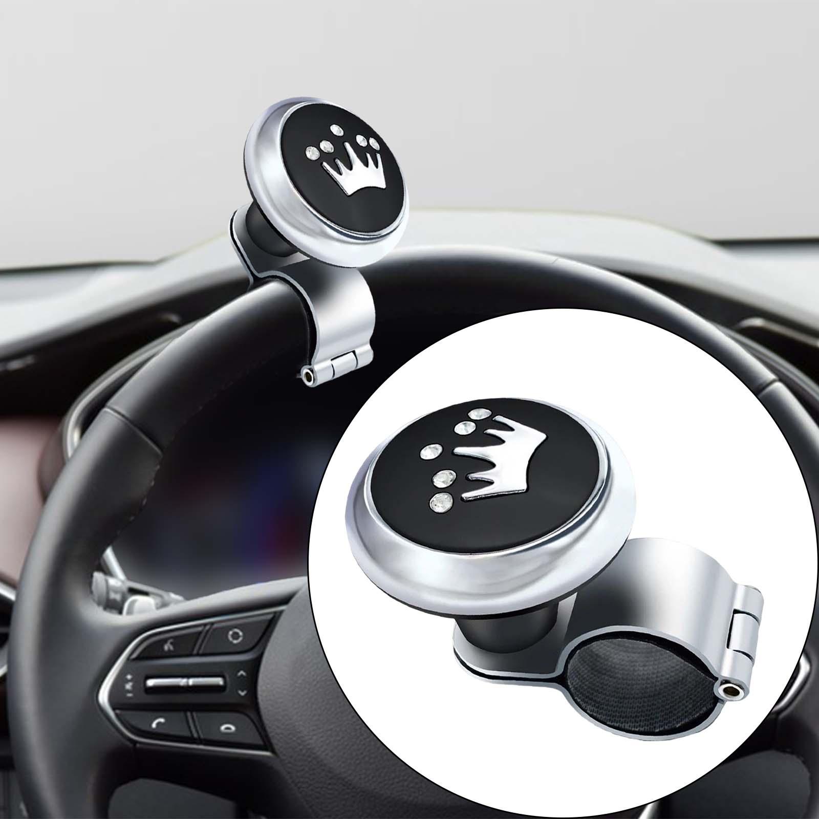 Universal Steering Wheel Knob Spinner Automobile Labor Saving Assist Ball Power Handle Vehicles 360 Degree Rotating Booster