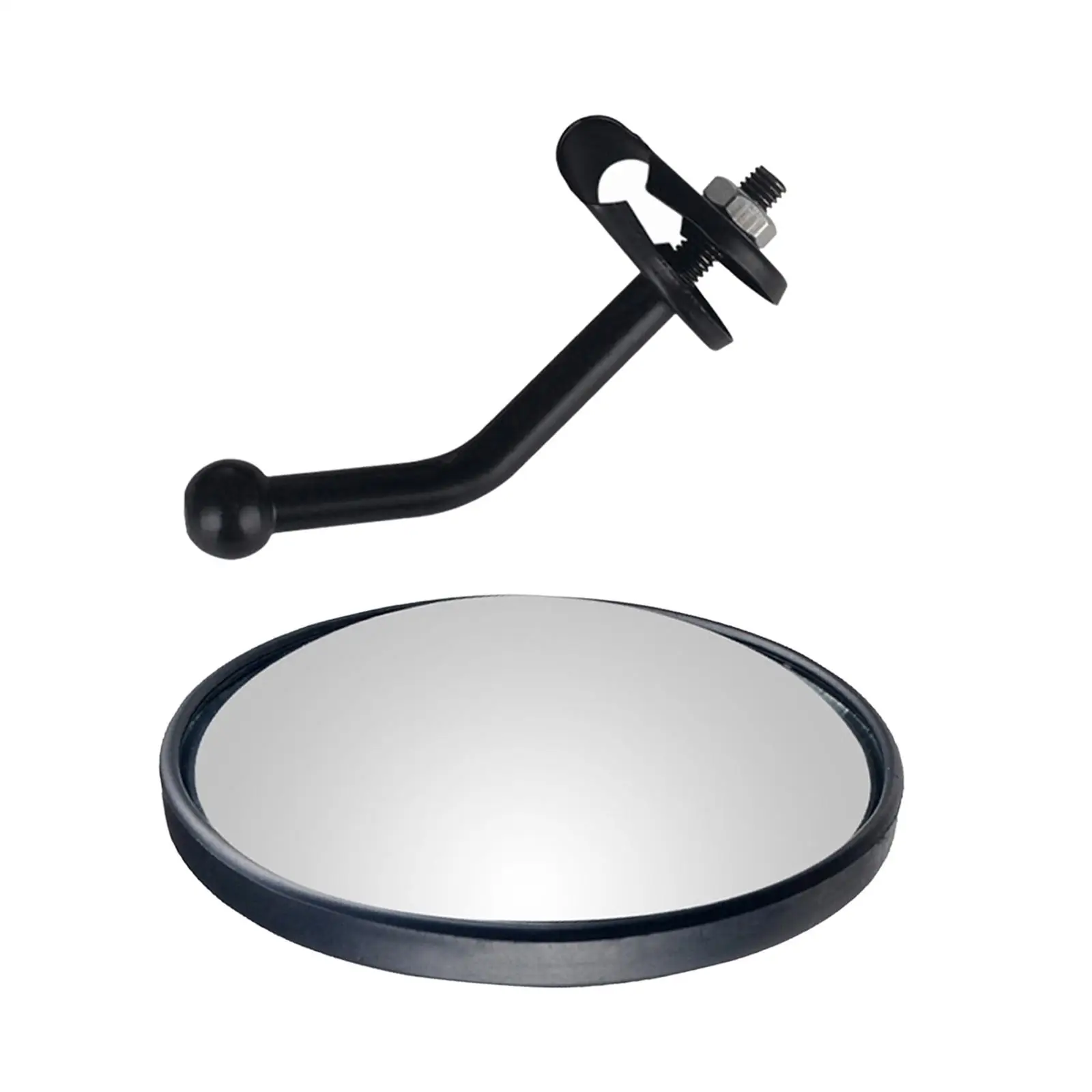 Adjustable Spot Mirrors, Car Auxiliary Accessories Large View Field Replacement Rearview Round Side Convex Mirror  Bus