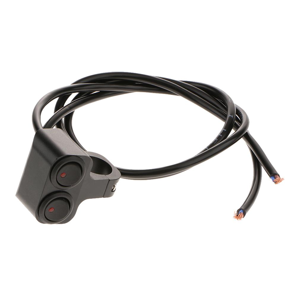 Motorbike Scooter Handlebar 25mm Headlight Light Switch