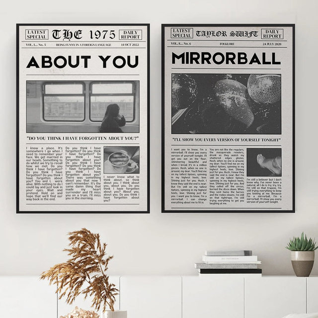 The 1975 Retro Newspaper Wall Art - Teeholly