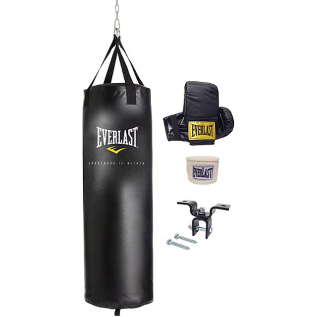 70 lb Platinum Heavy 2024 Bag Kit, White, New Boxing Bags