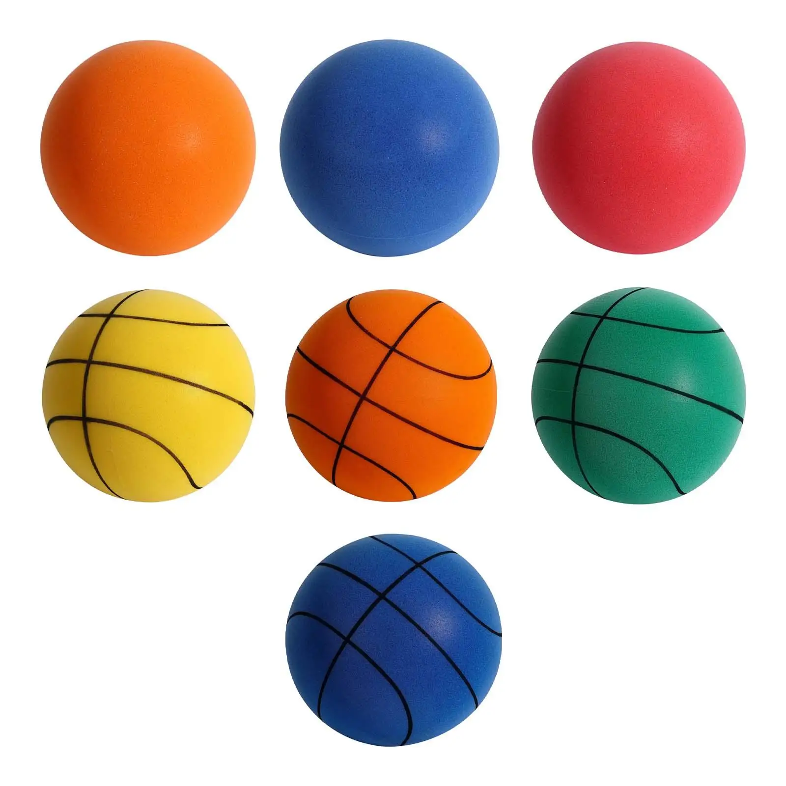 Bouncy Balls Sensory Ball Outdoor Indoor Activities Silent Ball Toy for