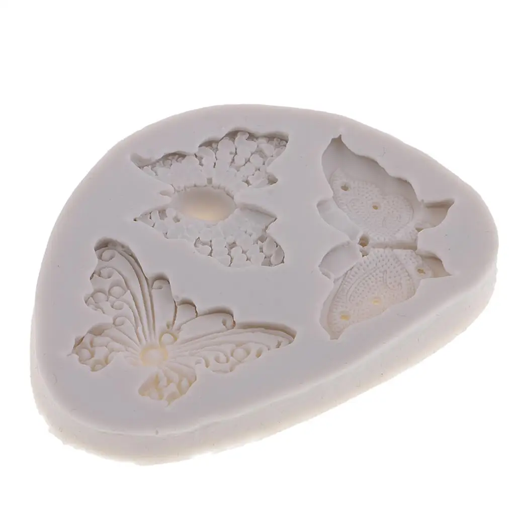 Butterfly Silicone Cake  Fondant Chocolate Candy Decor  Baking Tool