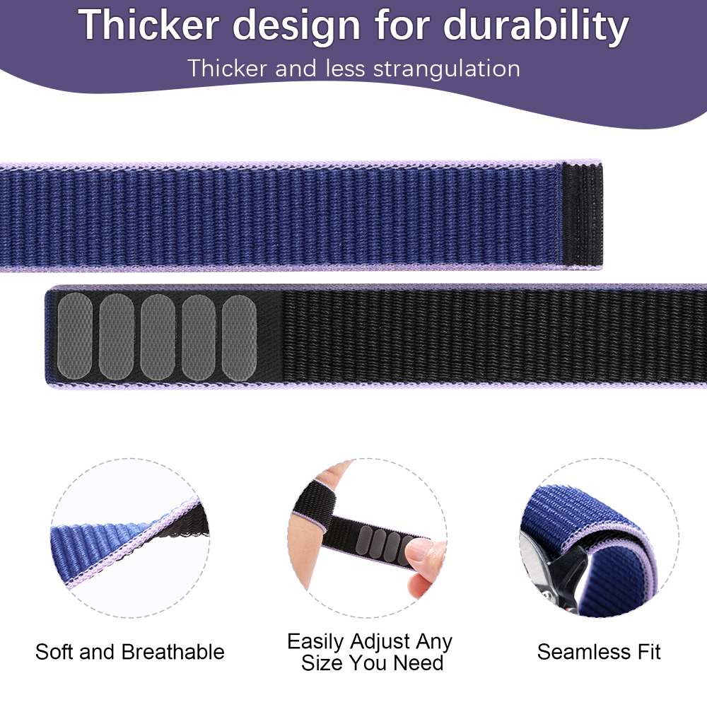 26 22mm Nylon Watch Strap For Garmin Fenix 7X 7 6 6X Pro 5 5X Plus/Tactix 7 Pro/ Forerunner 945 935 QuickFit Bracelet Watchband