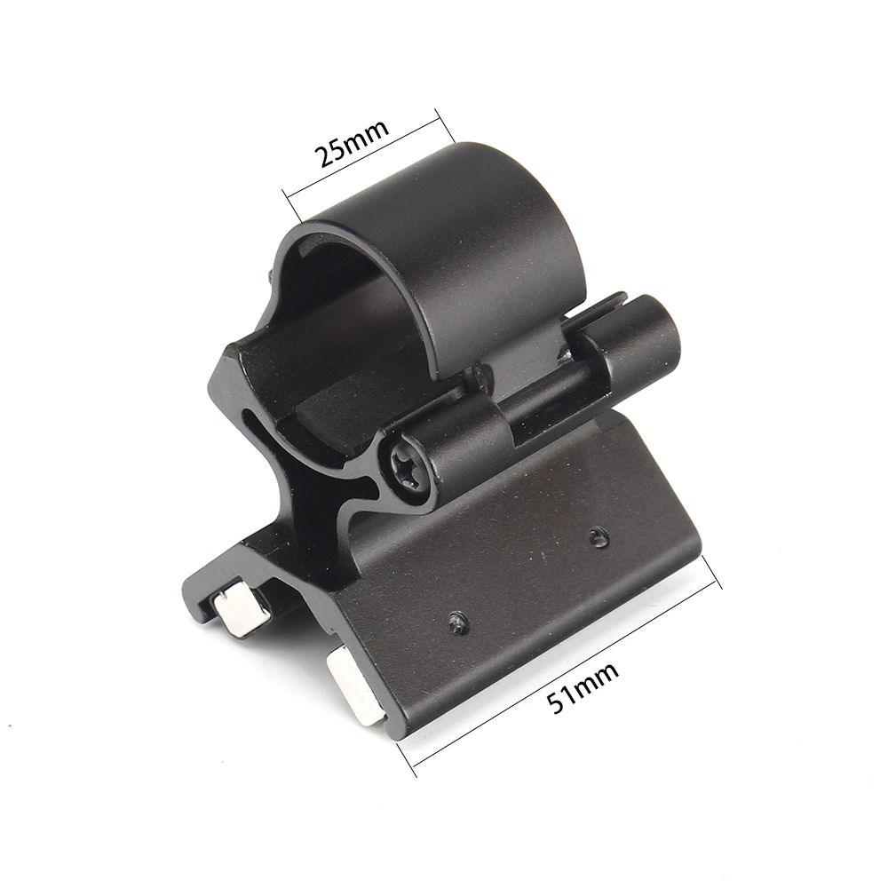 Description Picture 4 of itemTactical Gun Magnetic Scope Mount Magnet Flashlight Strong X Holder Riflescope Laser Torch Lamp Bracket Hunting Accessories