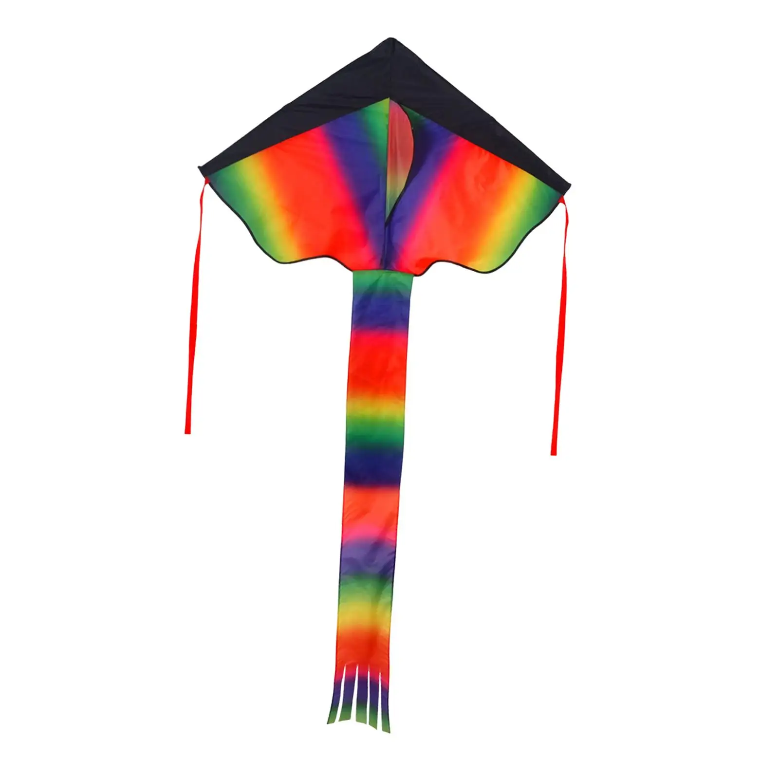 Delta Kites Fly Kite Rainbow Rainbow Kites Long Tail for Toy Family Trips Beginner