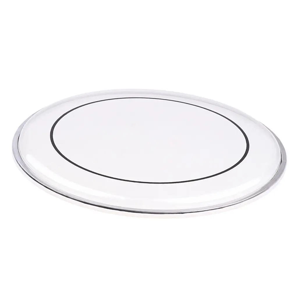 Tooyful Clear Double Layer Drum Head Drum Skin for Drum Set Percussion Accessories