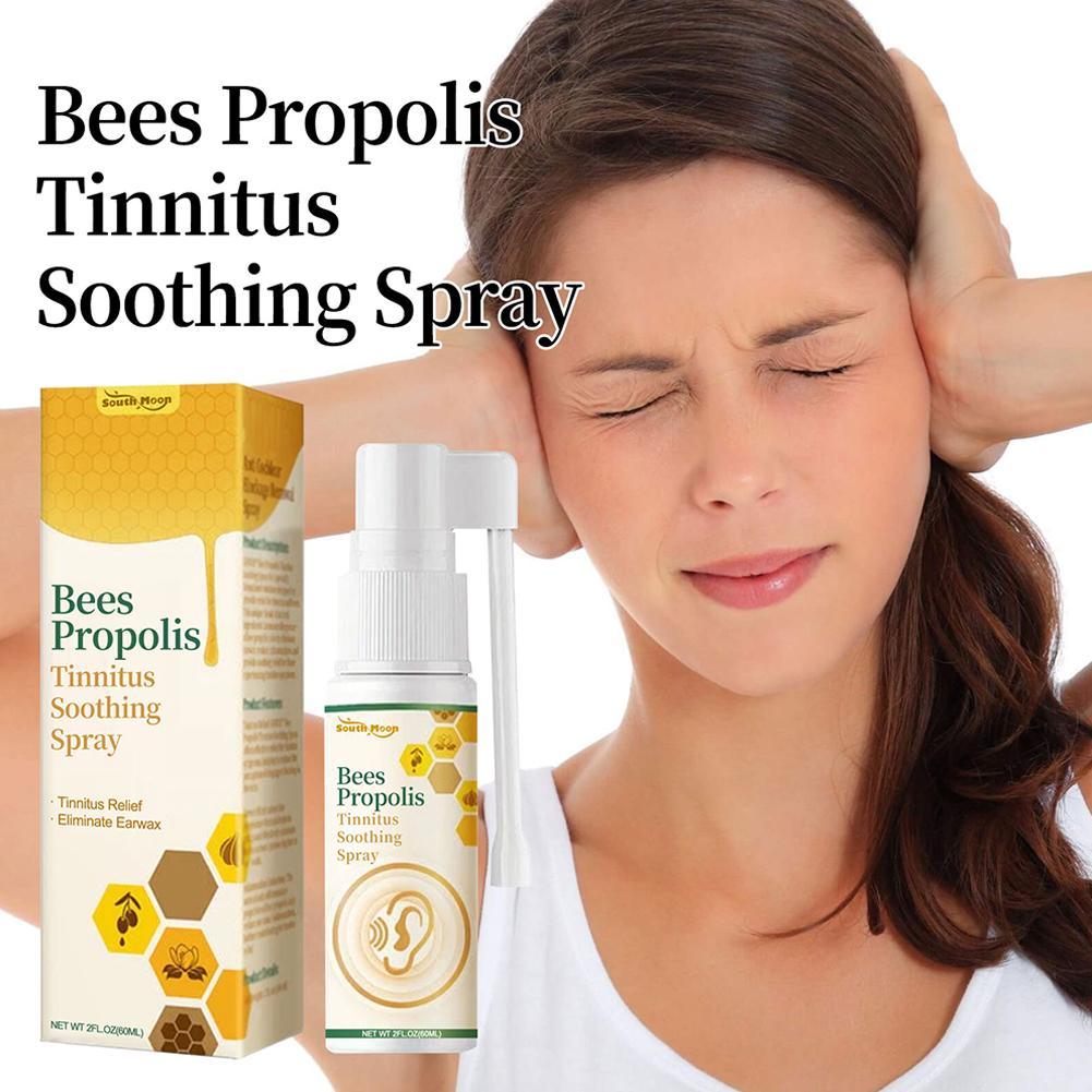 Best of 60ml Bees Propolis Tinnitus Soothing Spray Softening Earwax Spray Ear Discomfort Care Spray Gentle Cleaning For Earwax Ears Reviews & Tips