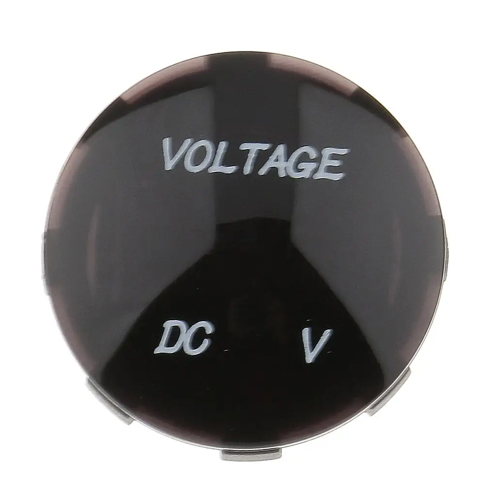 ATV UTV Red LED Panel Digital Voltage Meter Display Voltmeter