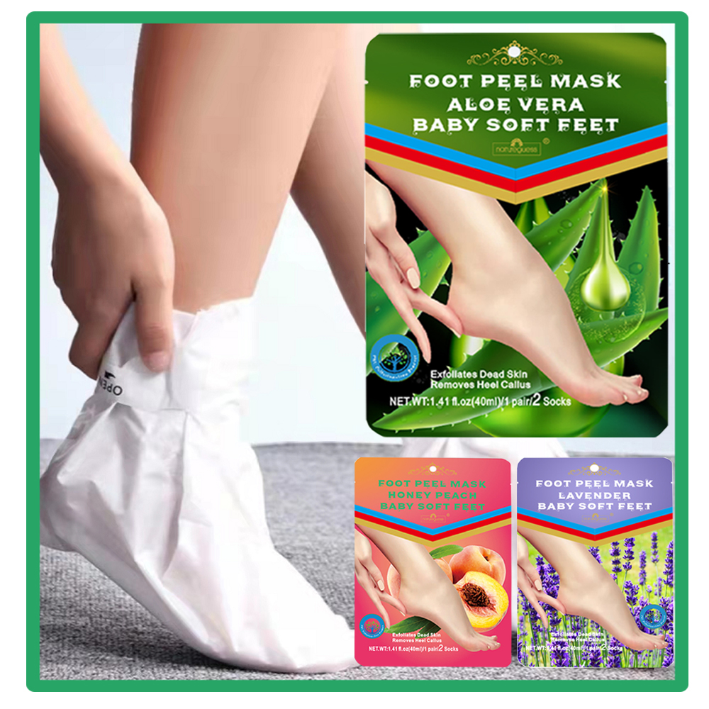 Best of 1 Pair / 2PCS Exfoliating Foot Peeling Mask Pedicure Socks Scrub For Repair Dead Skin Remove Peel Off Care Korean Cosmetic 40Ml Reviews & Tips