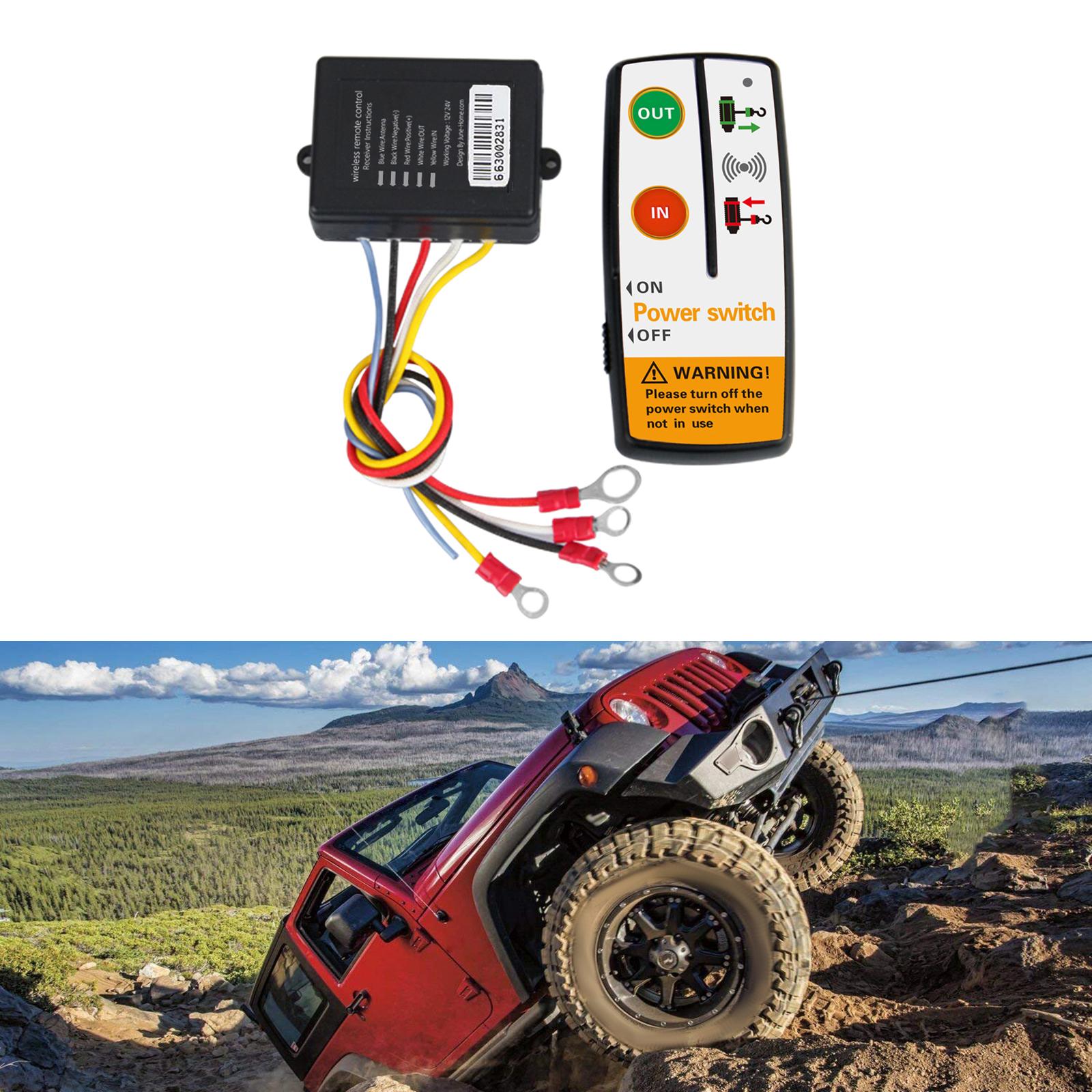 Winch Remote Control Kit High Performance Replacement for Truck Car UTV