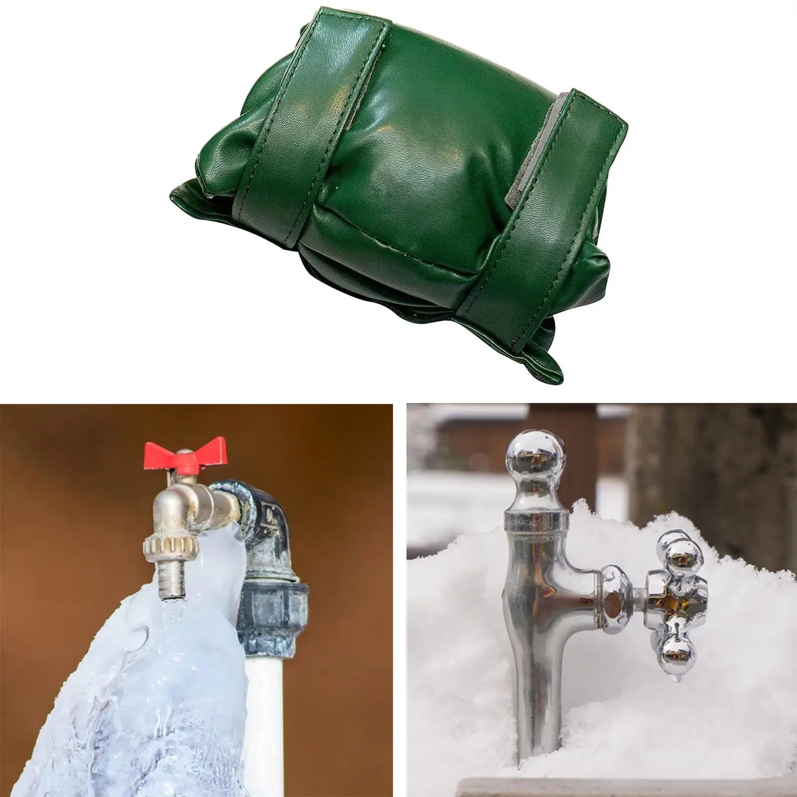 Outdoor Faucet Covers Faucet Socks Frost Protection Rainproof Winter Faucet Covers for Water Hose Outside Cold Weather Garden