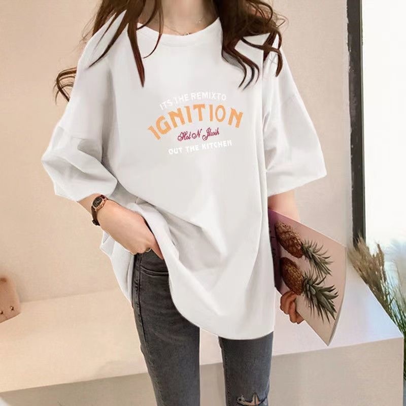 DanceeMangoo Short Sleeve Bamboo Cotton Women Summer T-Shirt Korean V-Neck  Solid Color All-Match T Shirt Feminine Stylish Soft Tops