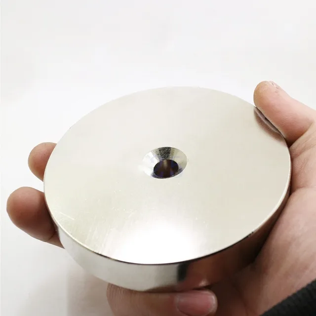50mmx50mmx30mm Hole 10mm N50 super strong neodymium magnets
