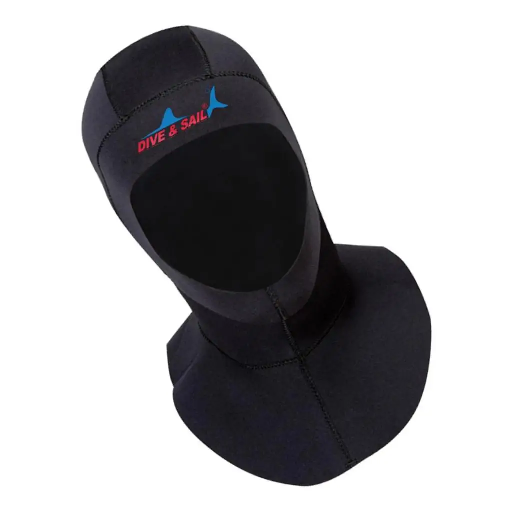 1pc 3mm Diving Hood Full  Warm Dive Cap Wetsuit Hooded Wet Suit Hat