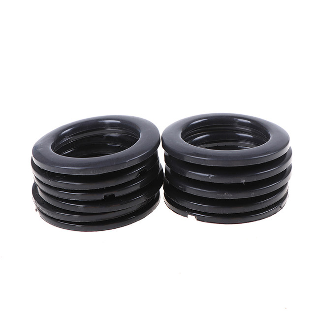 Lot De 30 Anneaux Pour Store Romain - Plastique Transparent, Fixation Cordon Store, 10x15x3 Cm