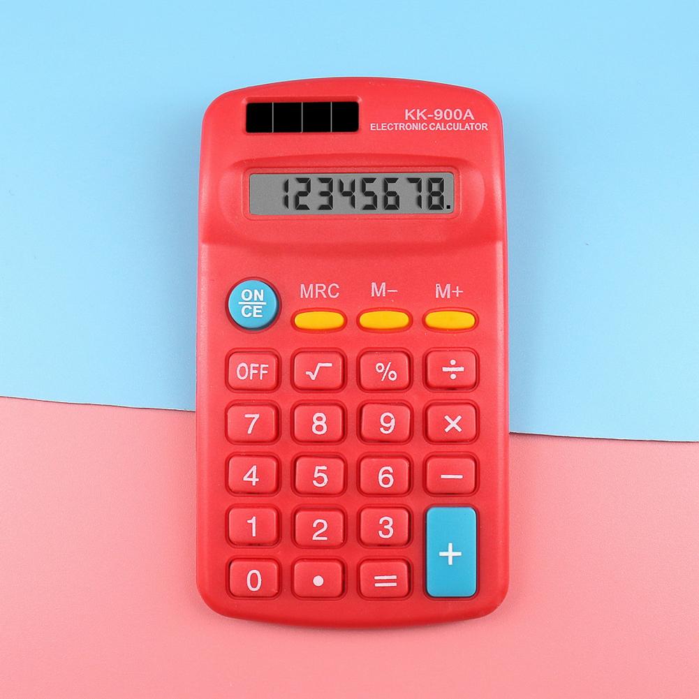 Description Picture 6 of itemPocket Calculator Business 8-Digit LED Large Screen Big Button Mini Calculator Student Calculator calculadoras bonitas