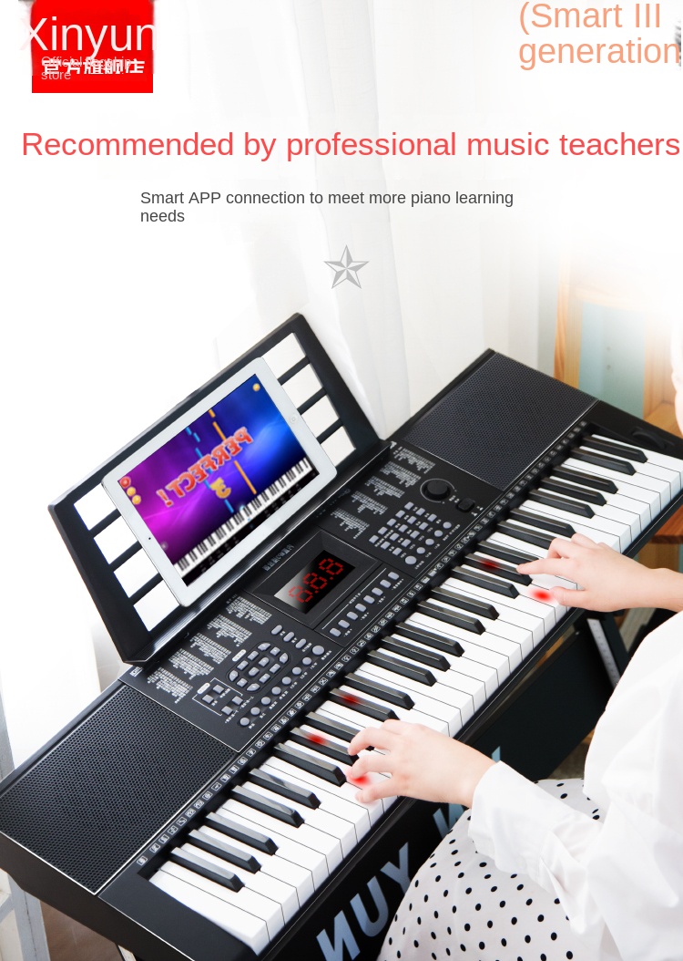 Title 13, Flexible Musiktastatur Midi-Controller 61 Taste...