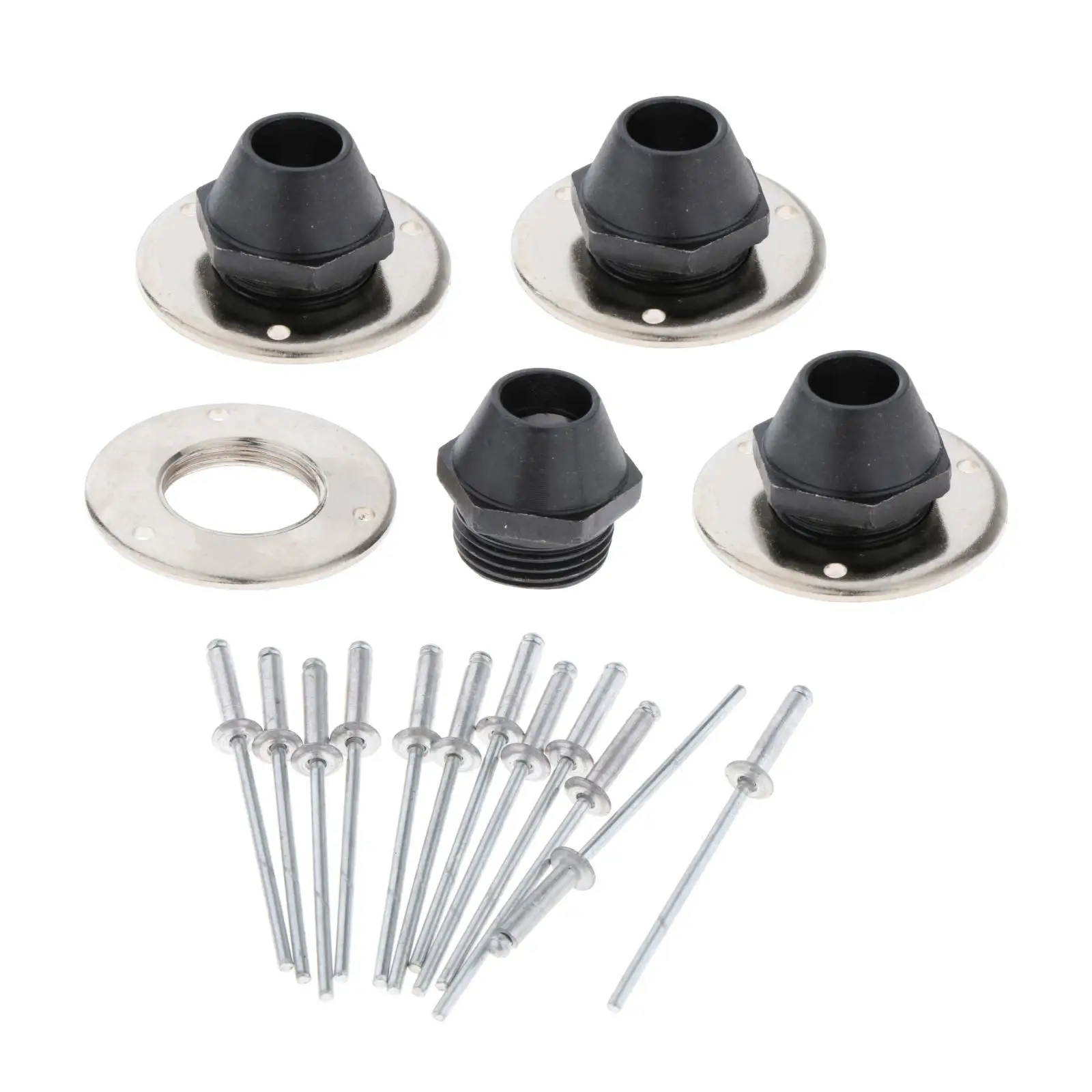 4 Pieces Cement Stucco Sprayer Nozzles Mortar  Accs for Ceilings