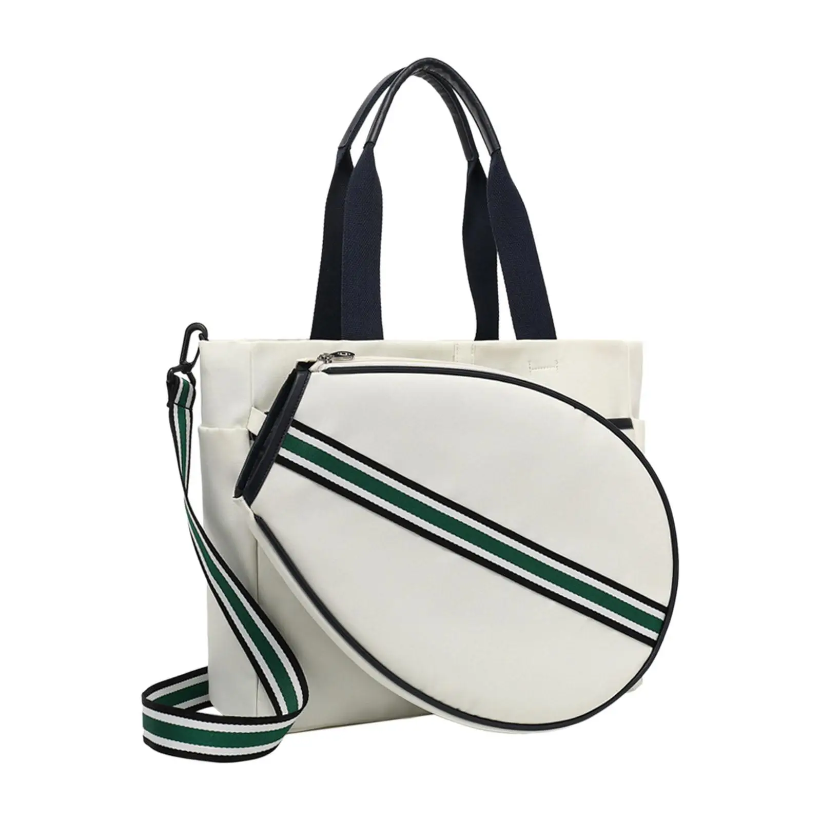 Tennis Tote Duffle Bag Detachable Racket Holder Portable for Women Men Gym Sport Storage Racquet Carrying Bag Badminton Bag