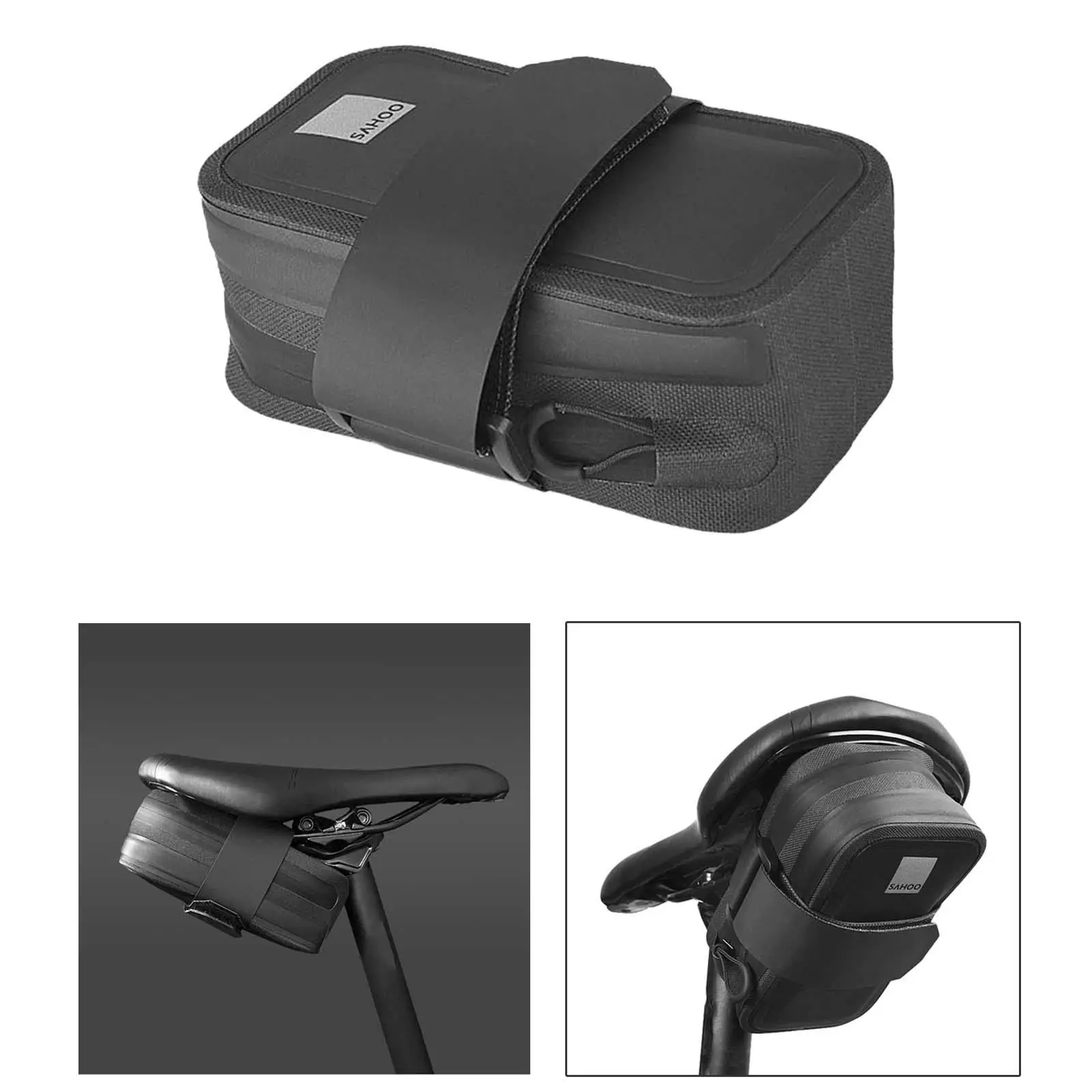 Rear Seat  Durable Waterproof Storage Pouch Compatible for Cycling