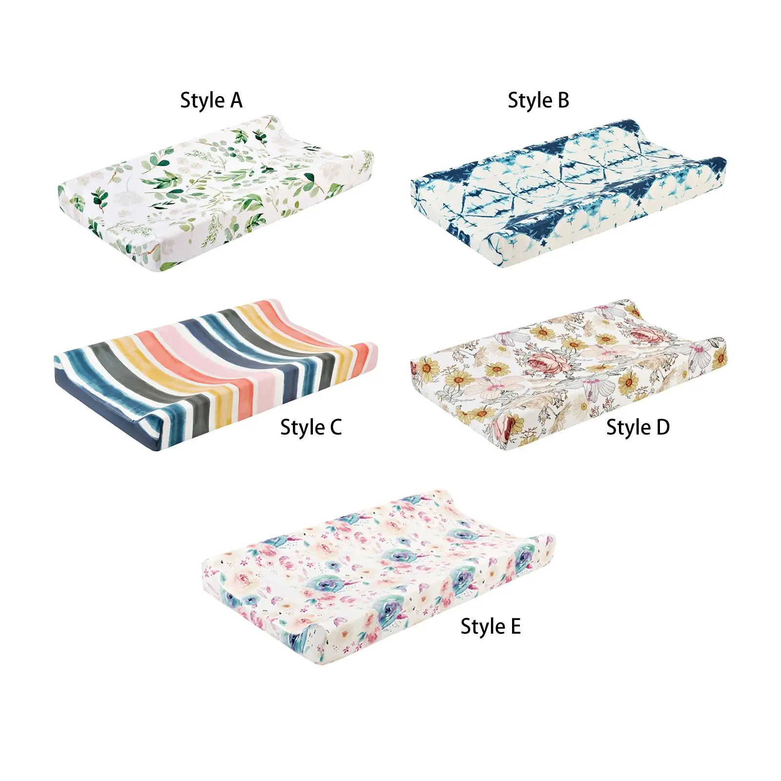 Reusable Nursery Diaper Change Table Sheet Baby Changing Pad Cover for Boys