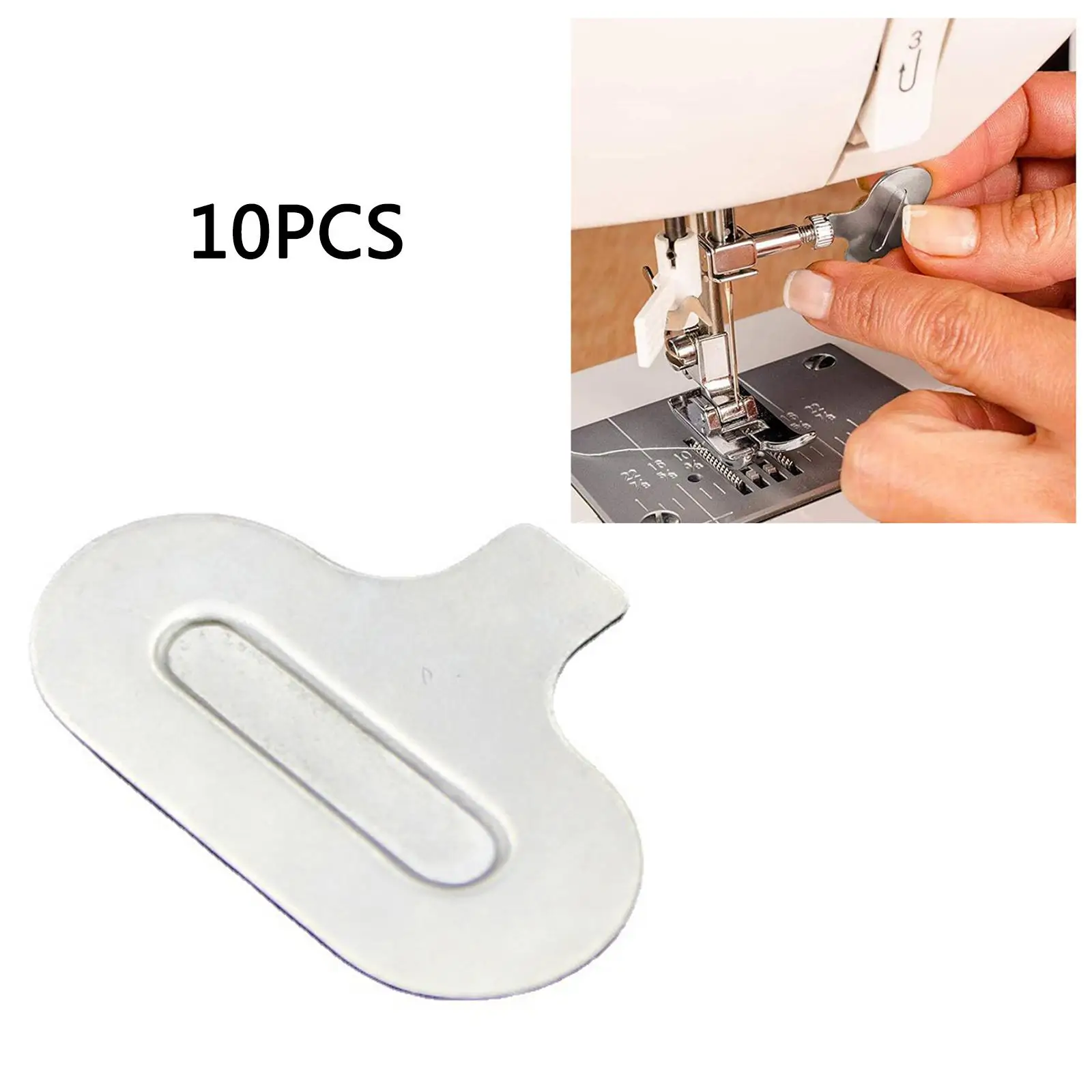 10Pcs Durable Plate Screwdriver Metal Portable Sewing Machine Repairing Tool for Home Household Industrial