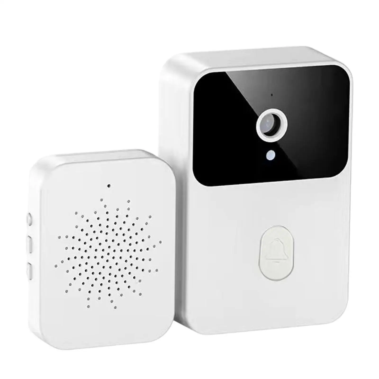 Wireless Doorbell Camera Voice Changer Clear Video Door Bell Kits Smart Doorbell for Bedroom Playhouse Office School Classroom
