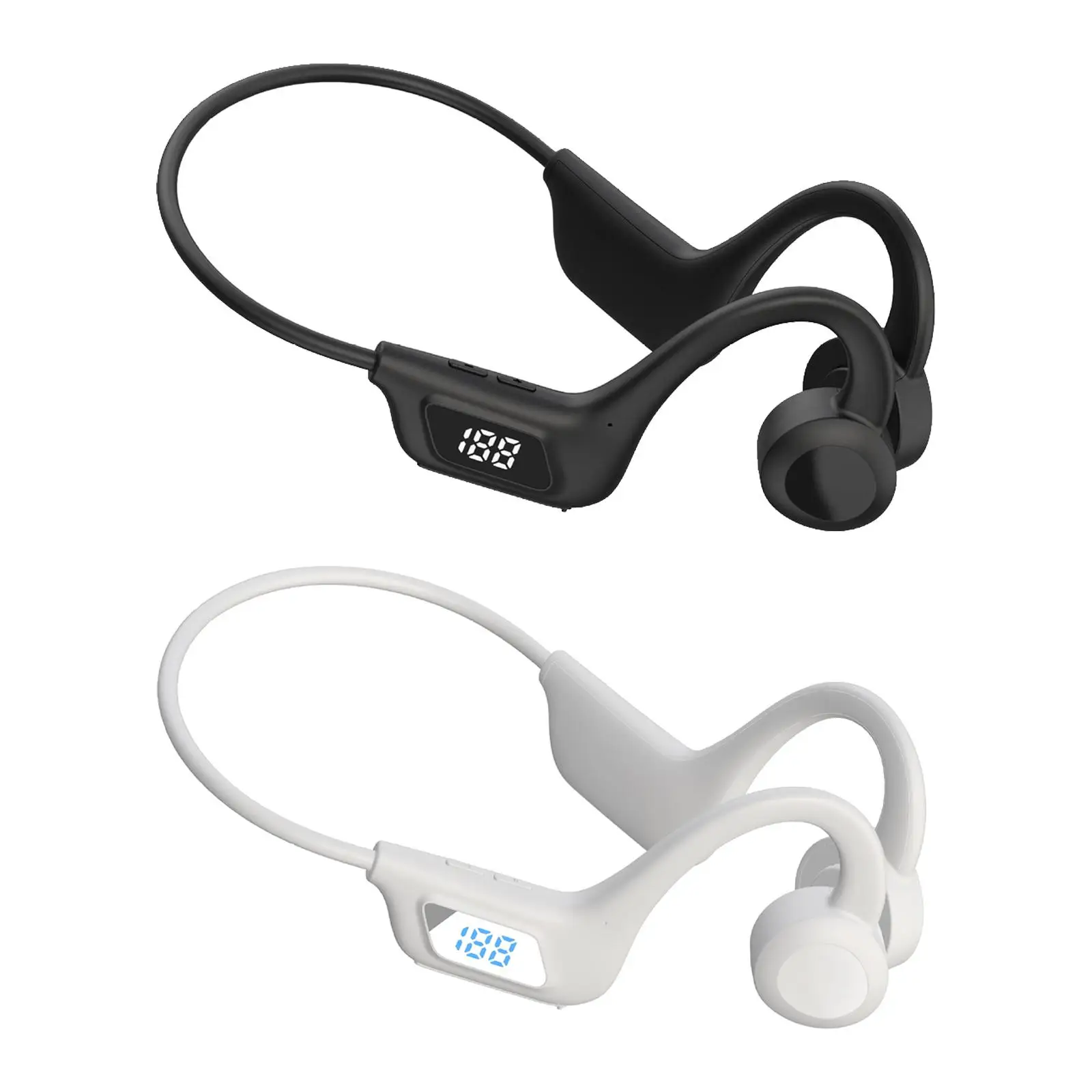 Sports Wireless Bluetooth Headphones Earphones Ear Hook Run Earbuds All Devices