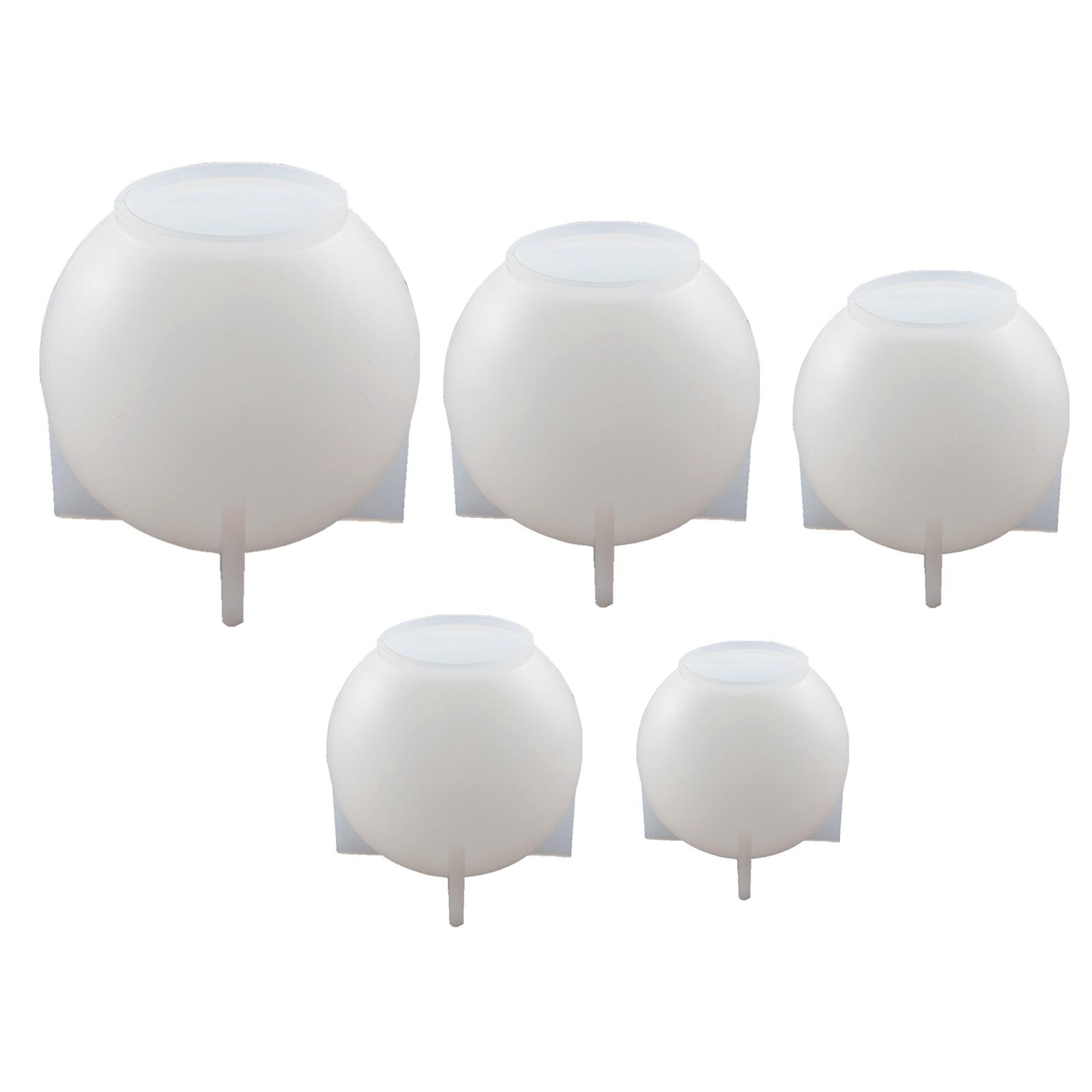 Description Picture 2 of itemDIY Sphere Ball Silicone Mold for 3D Resin Craft Making DIY Jewelry Casting Candle Soap Jewelry Making Casting